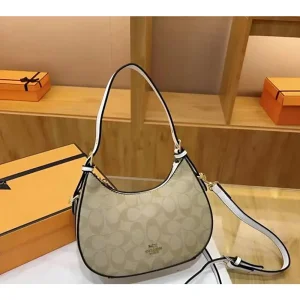 Coach Signature Canvas Bag With OG Box (FT2705)
