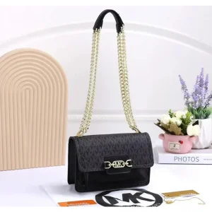 Michael Kors Leather Crossbody Bag With Box (FT2252)