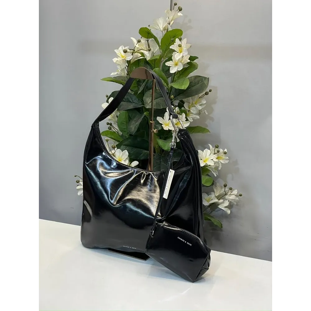 Offer Charles & Keith Lumen Hobo Bag (FT1257)