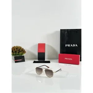 First Copy Prada Sunglasses Gold Brown (FT2606)
