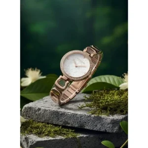 First Copy Coach Signature Watch Rosegold White (FT2510)