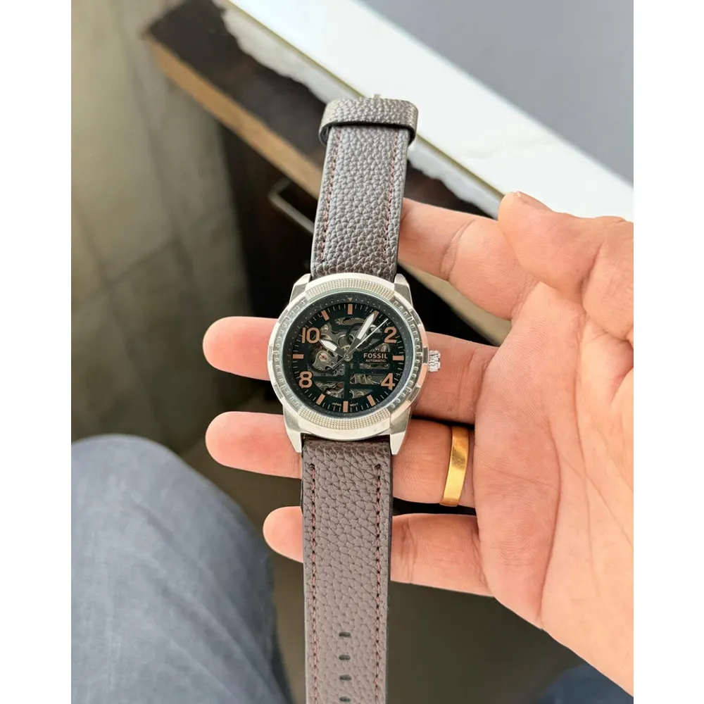 Premium Stylish Fossil Bronson Me3212 Watch Leather Strap (SUP6863) - Image 3