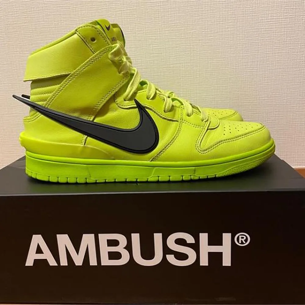 Ultimate Quality Men’s Shoes Nike Ambush Dunk High Volt Green (SW2229) - Image 3