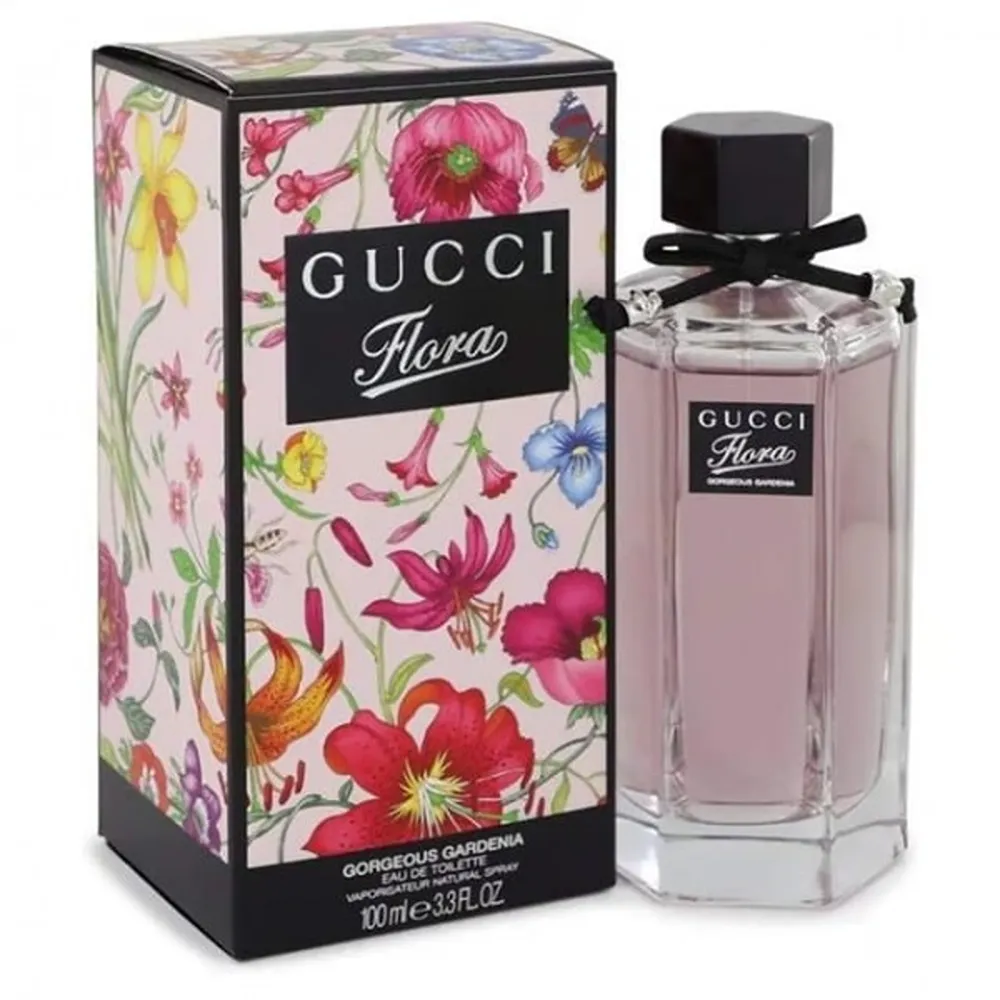 Gucci Flora Perfume Gorgeous Gardenia Eau De Toilette 100ml (SUP6825) - Image 2