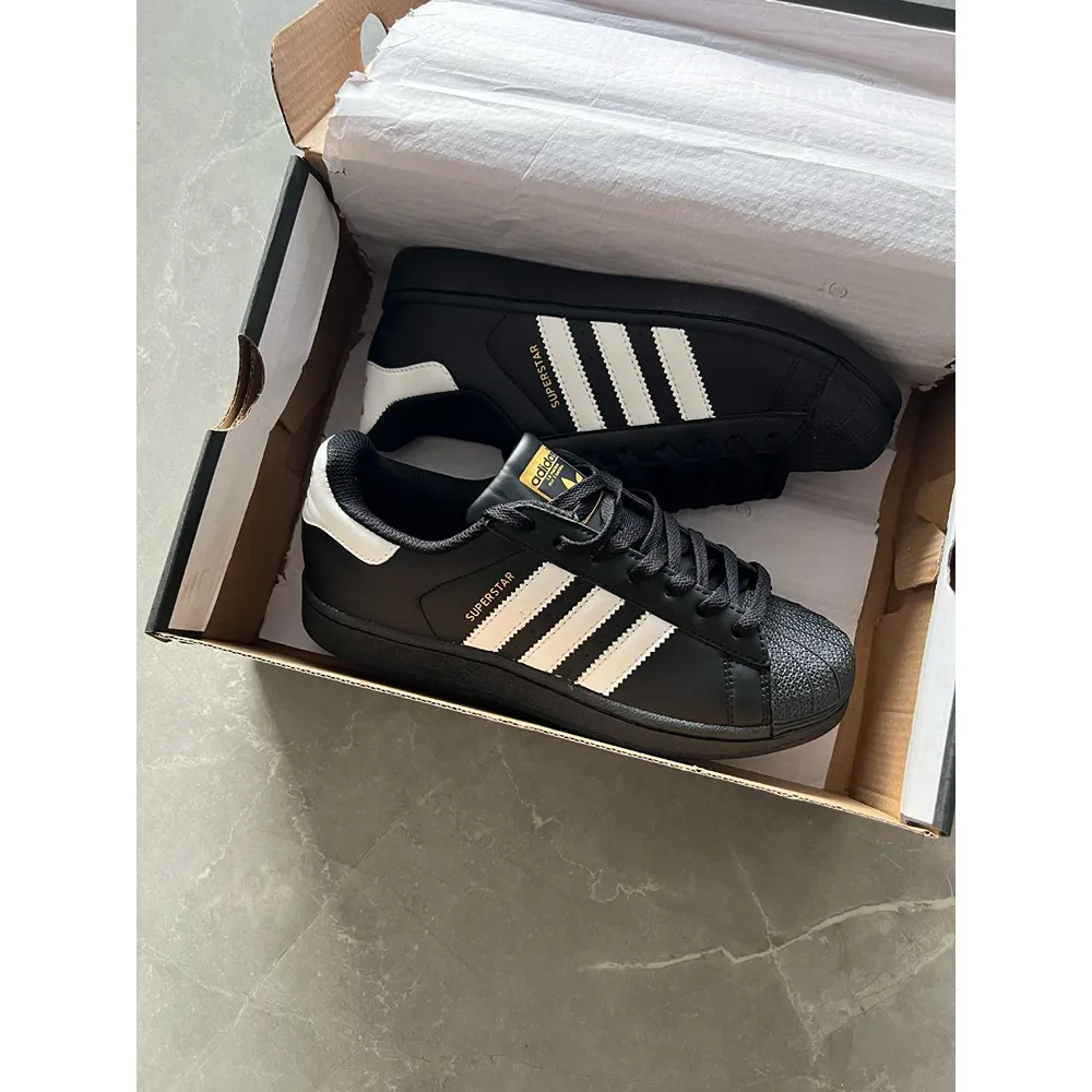 Adidas Superstar Black Shoes