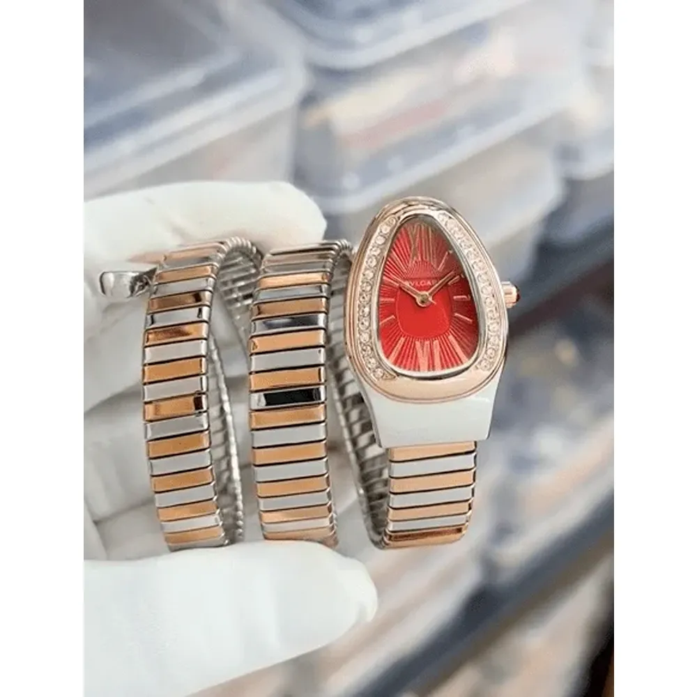 Luxury Serpenti Elegance Bvlgari Serpenti First Copy Watch (SUP7293) - Image 3