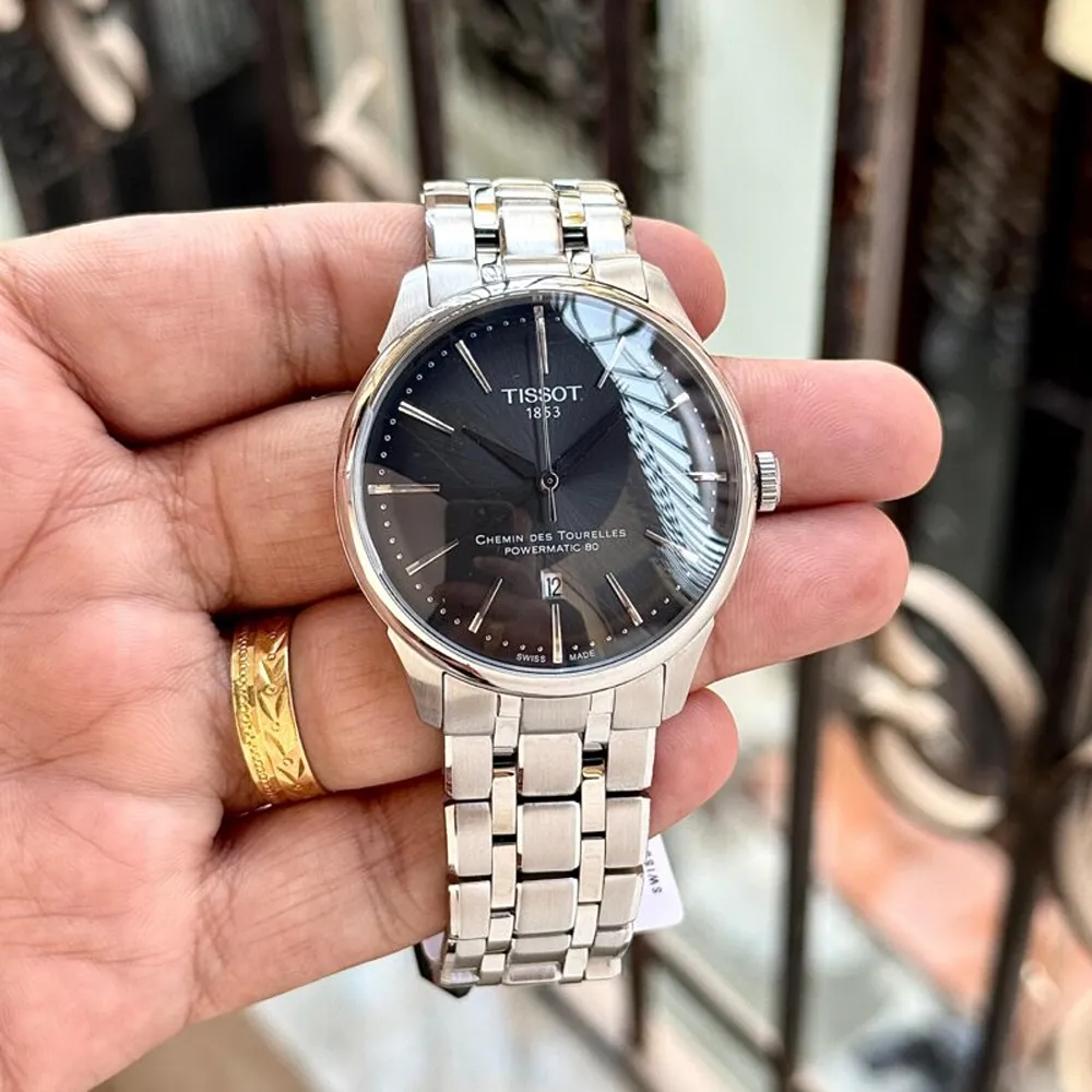 Precision & Prestige Tissot T-classic Chemin Watch Des Tourelles Black (SUP7277) - Image 2