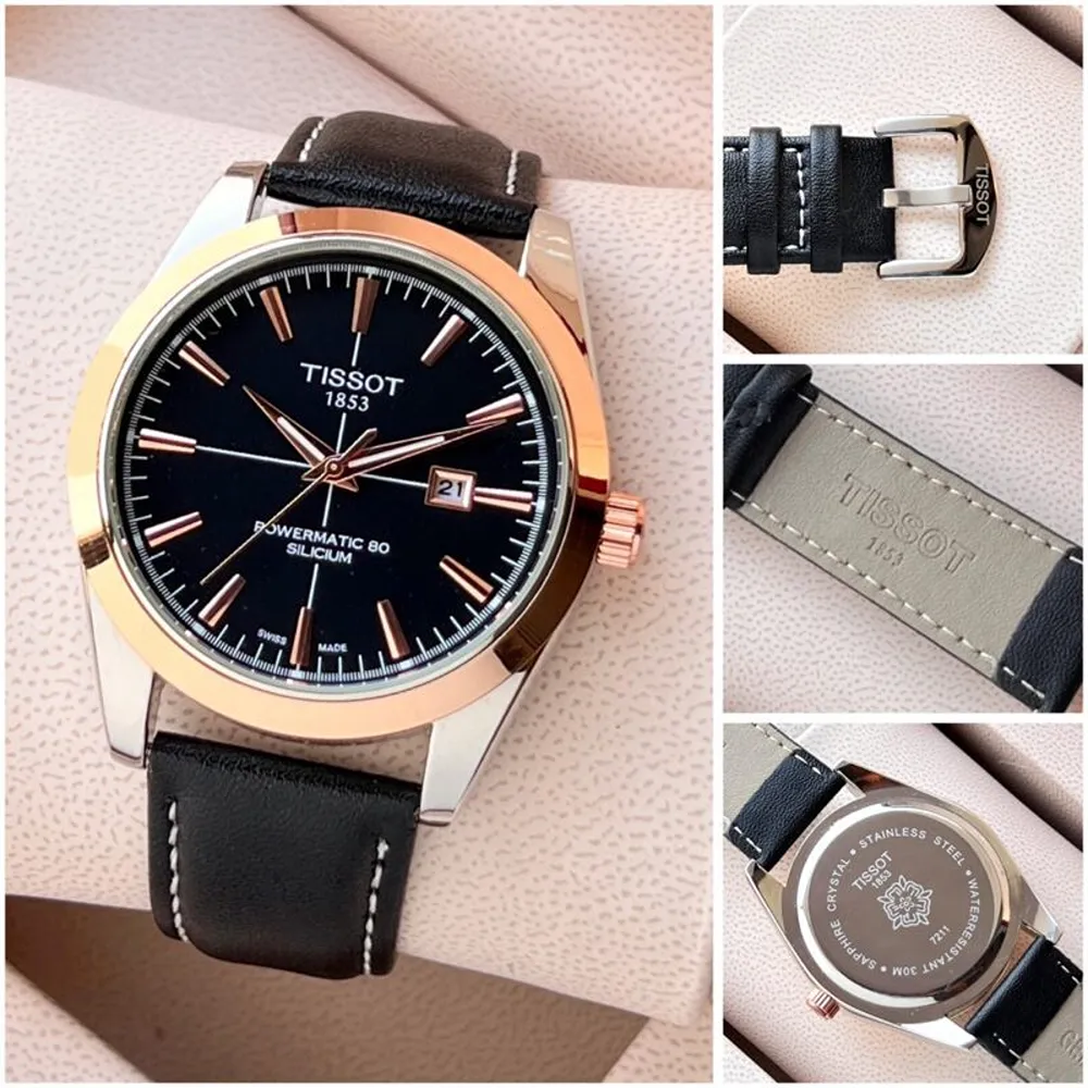 Luxury Bold Design Tissot Gentleman Watch Silicum 41mm (SUP7229) - Image 2