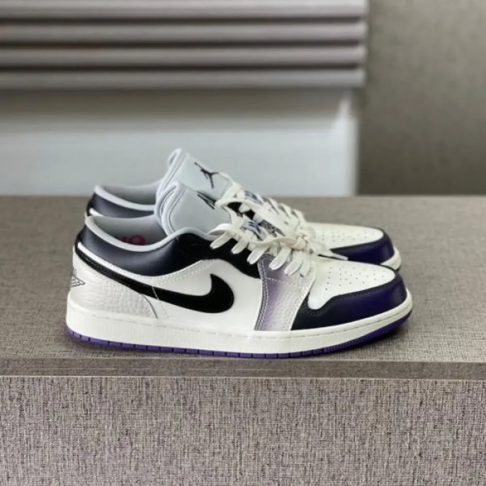 Premium Stylish Nike Air Jordan Retro 1 Low Punk Rock Shoes For Women (SUP7584) - Image 2