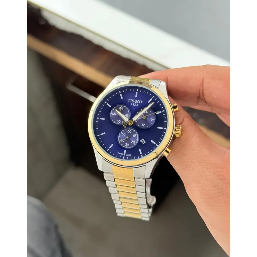 Comfort & Everyday Elegance Tissot Chrono Xl Watch Classic Two Tone (SUP7212) - Image 2