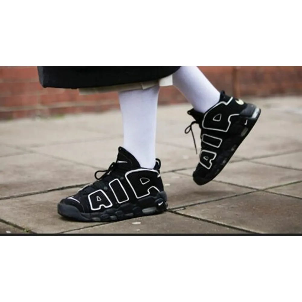 Imported Nike Air Uptempo First Copy Black Shoes (SUP7376) - Image 3