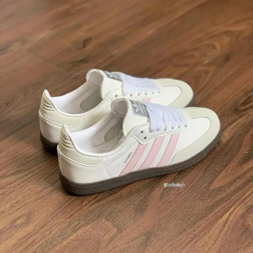 Luxury Fashion Adidas Samba Shoes Baby Pink For Women (SUP7595) - Image 3