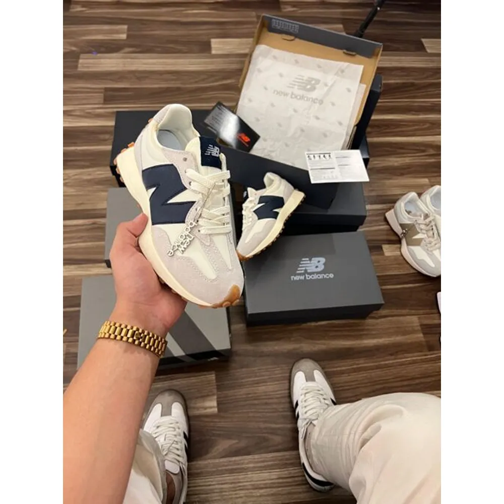 Premium First Copy New Balance White Blue Shoes (SUP7424) - Image 2