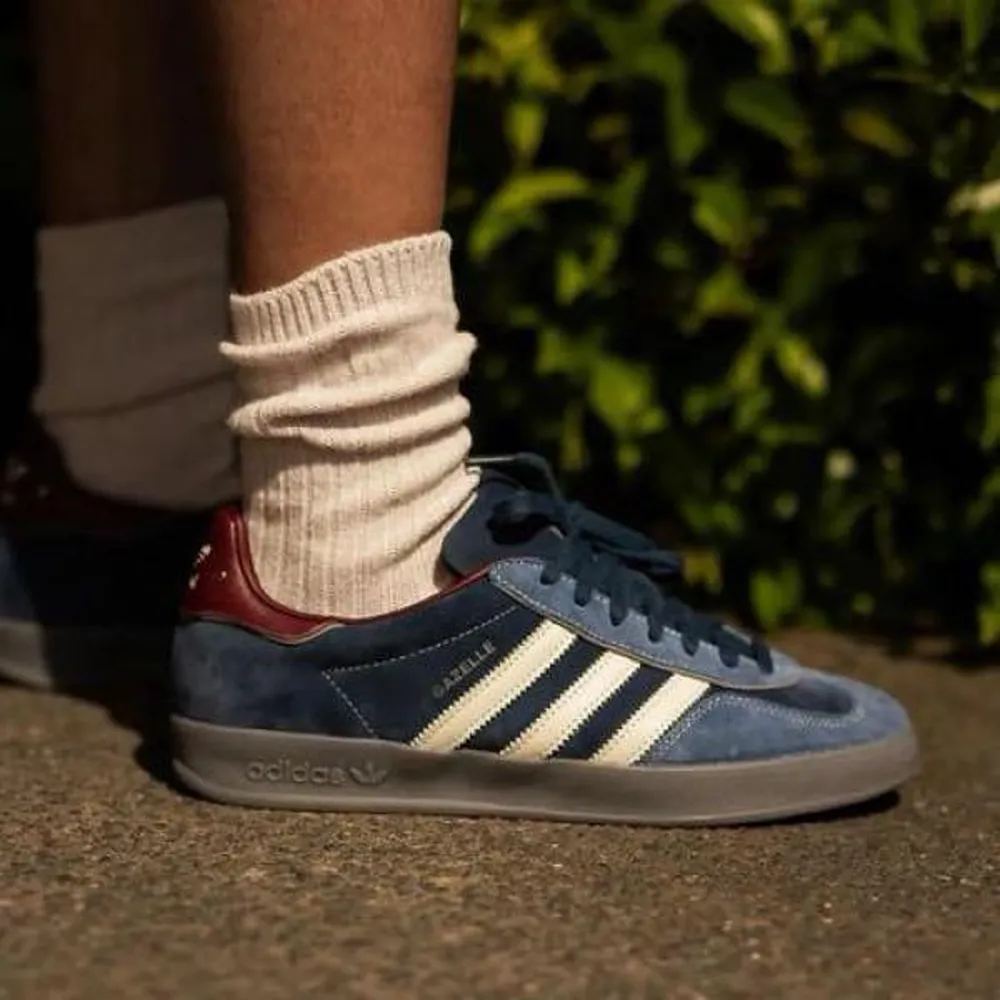 Premium Ultra Comfort Adidas Gazelle Indoor Shoes Blue For Women (SUP7577) - Image 2