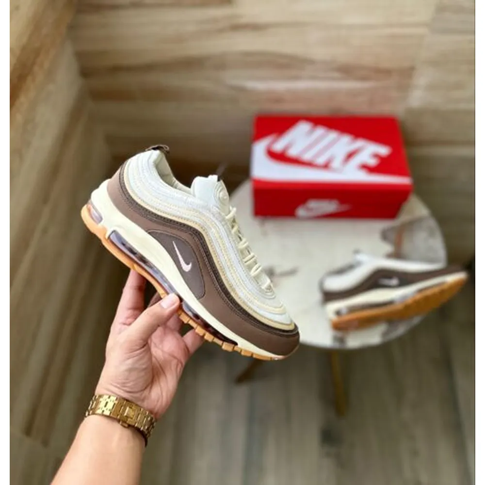 Premium First Copy Nike Air Max 97 Crepe Brown Shoes (SUP7335) - Image 2