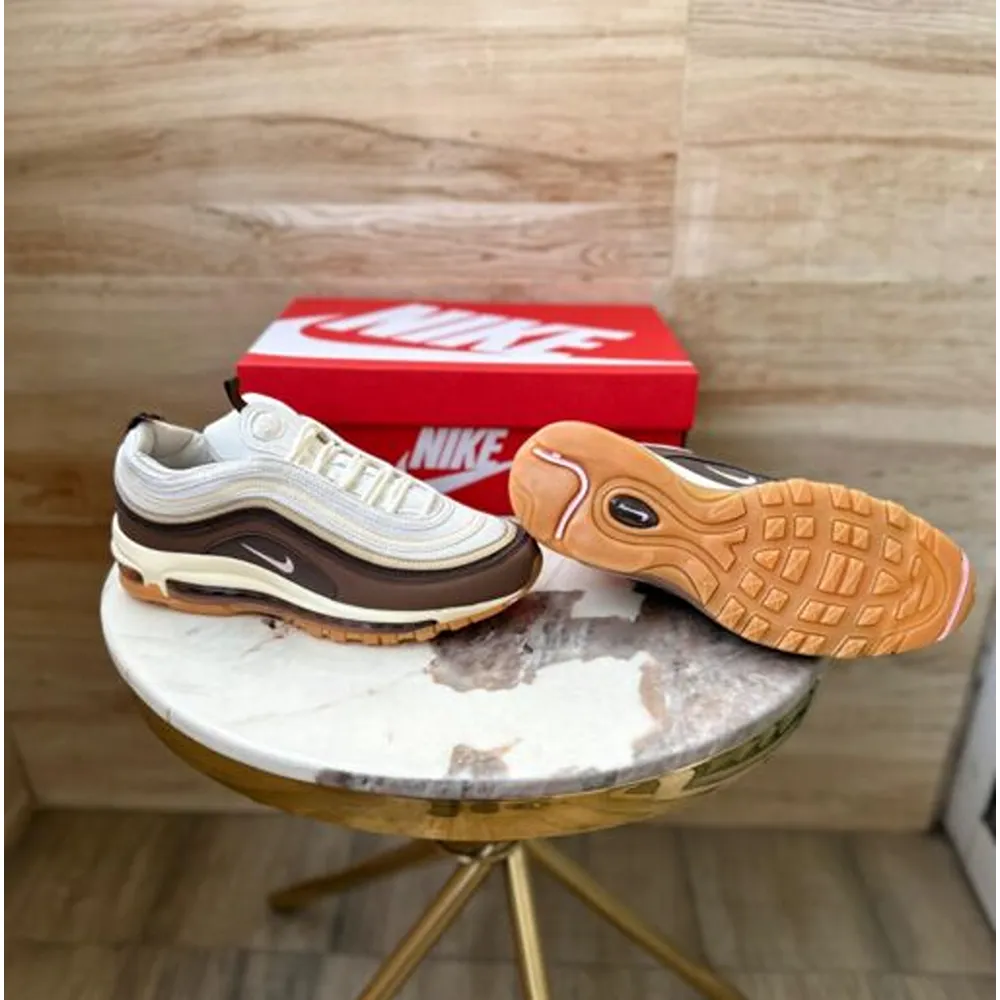 Premium First Copy Nike Air Max 97 Crepe Brown Shoes (SUP7335) - Image 3