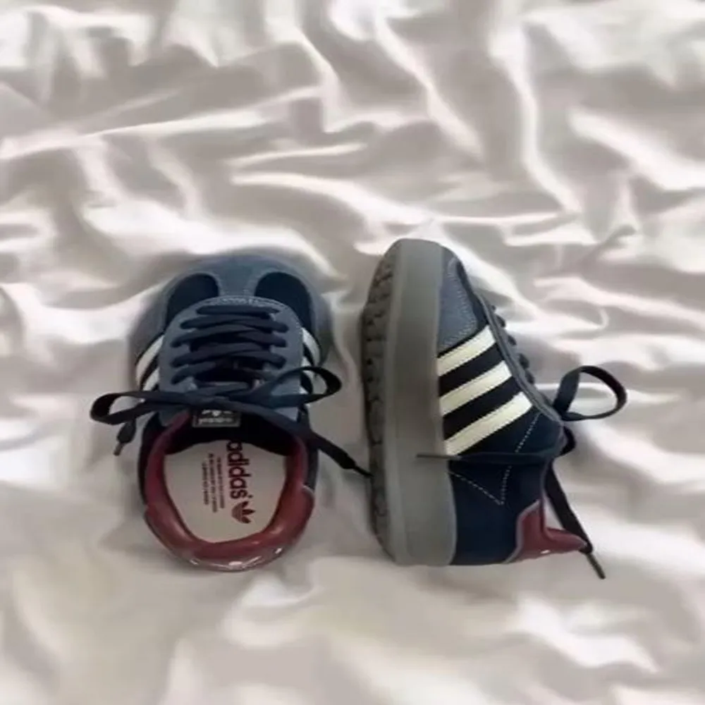 Premium Ultra Comfort Adidas Gazelle Indoor Shoes Blue For Women (SUP7577) - Image 3