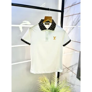 Louis Vuitton White Polo T-Shirt