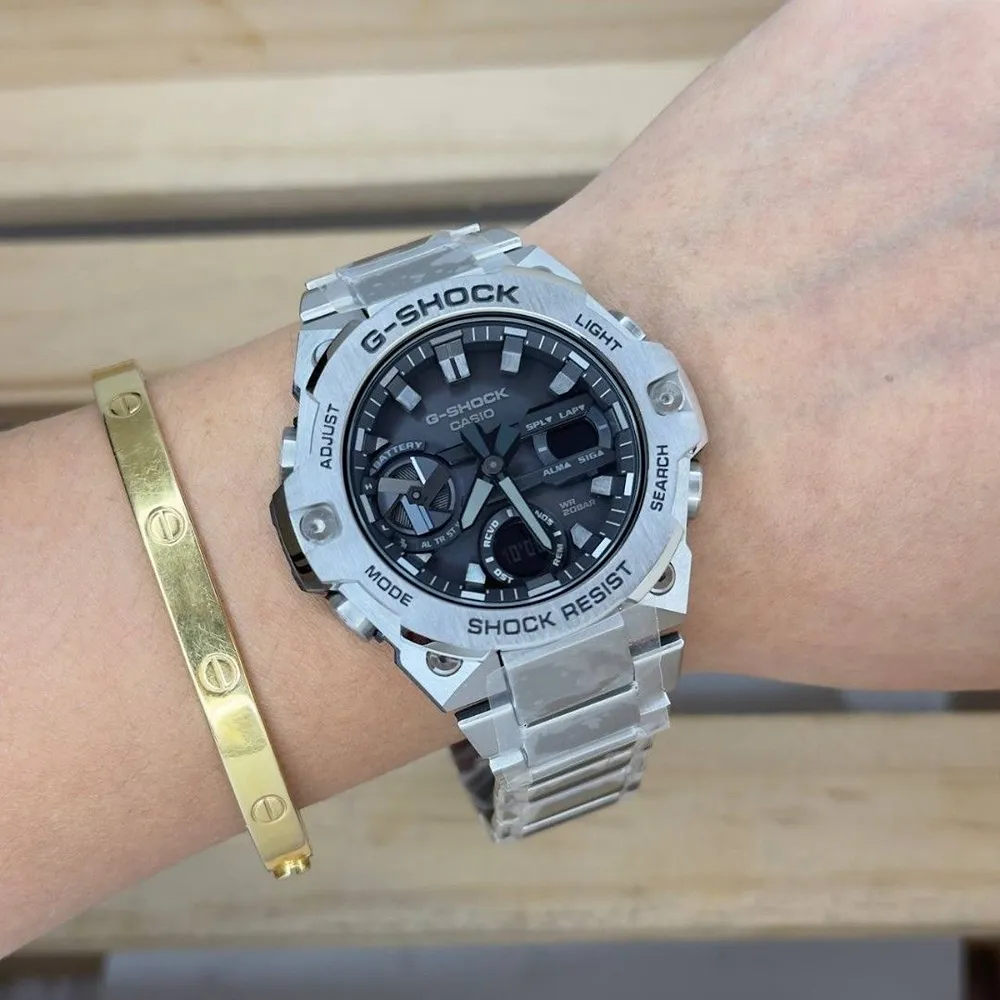 Casio G Shock Watch G Steel Gst B400 Stainless Steel (SUP7759) - Image 4